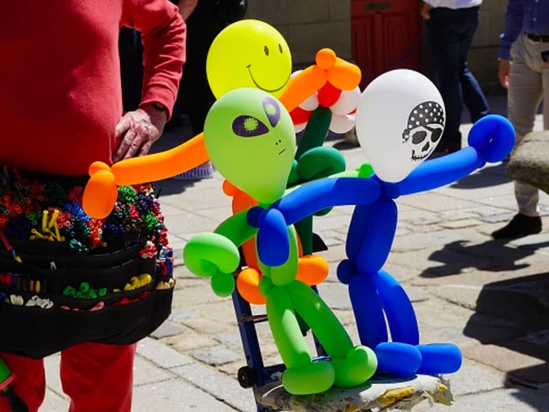 Sculpture sur ballons pour enfants