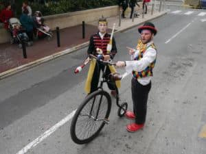 Animation carnaval cirque à Cannes 2017