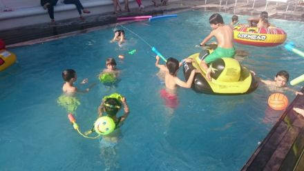 Anniversaire piscine Yacht Club 2015
