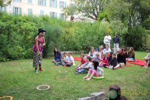 Animation enfant Baptême Château Fleurs 2014