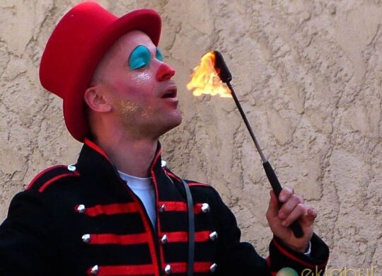 Déambulation pour le Carnaval de Biot