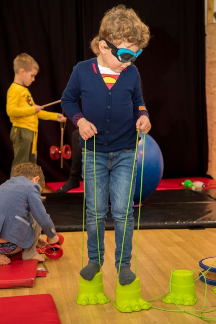 Anniversaire enfants : animations + spectacle de cirque