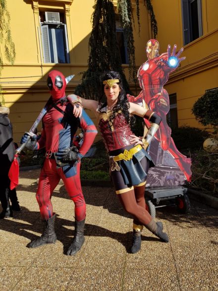 A superhero carnival in Cannes