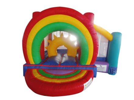 Rainbow Bouncy Castle